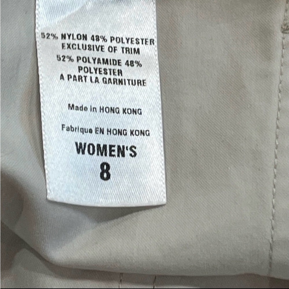 PATAGONIA Women’s Convertible Length Pants Tan Size 8  Tan Outdoor Hiking - Picture 7 of 9